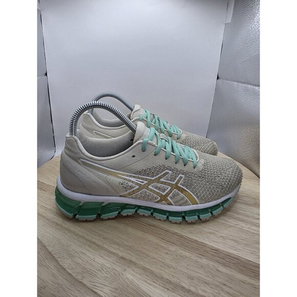 Asics Gel Quantum 360 Knit Birch Ice Green T778N Size 6 Women's - Picture 1 of 7